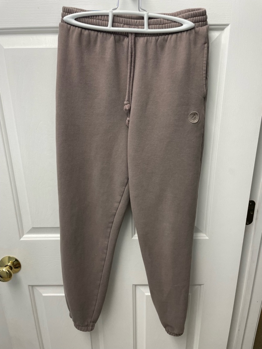 PINK Victoria's Secret Women’s Taupe Drawstring Joggers